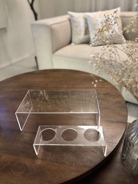 ستاند اكريلك قطعتين